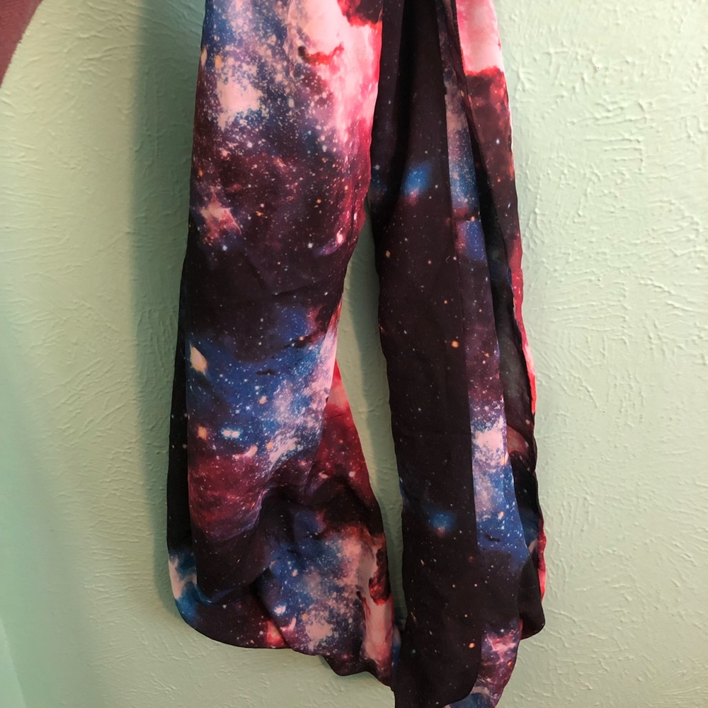 Beautiful Galaxy Printed Scarf